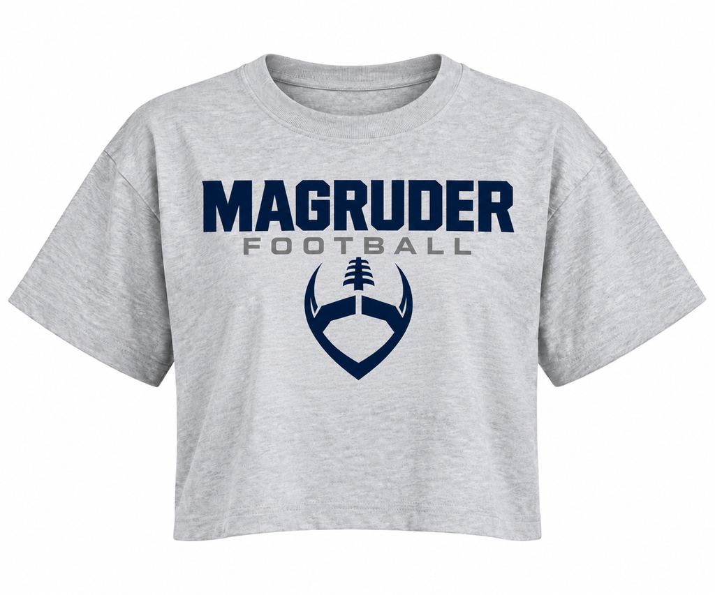 Women's Magruder Football Crop Top