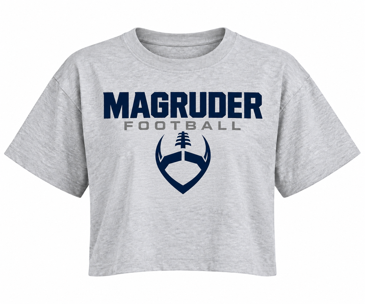 Women's Magruder Football Crop Top