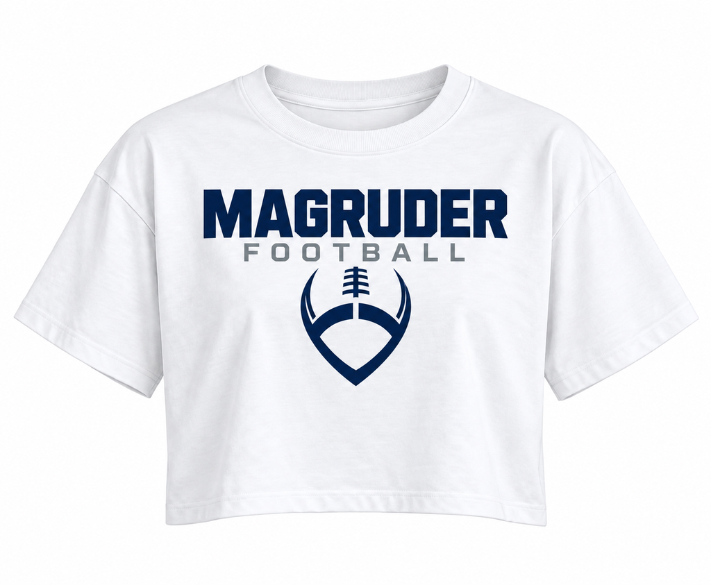 Women's Magruder Football Crop Top