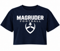 Women's Magruder Football Crop Top