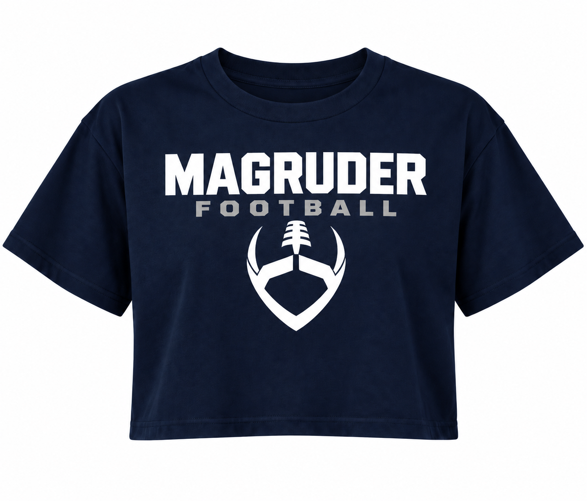 Women's Magruder Football Crop Top