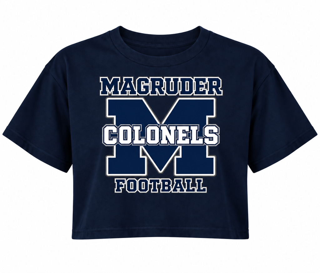 Women's Magruder Colonels Crop Top