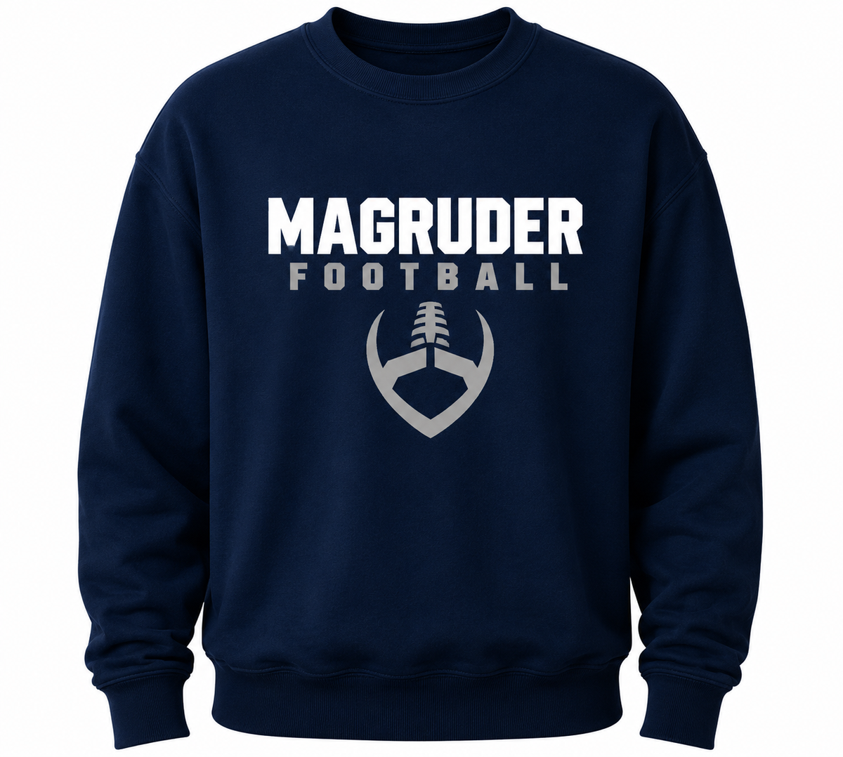 Magruder Football Crew Neck Sweater