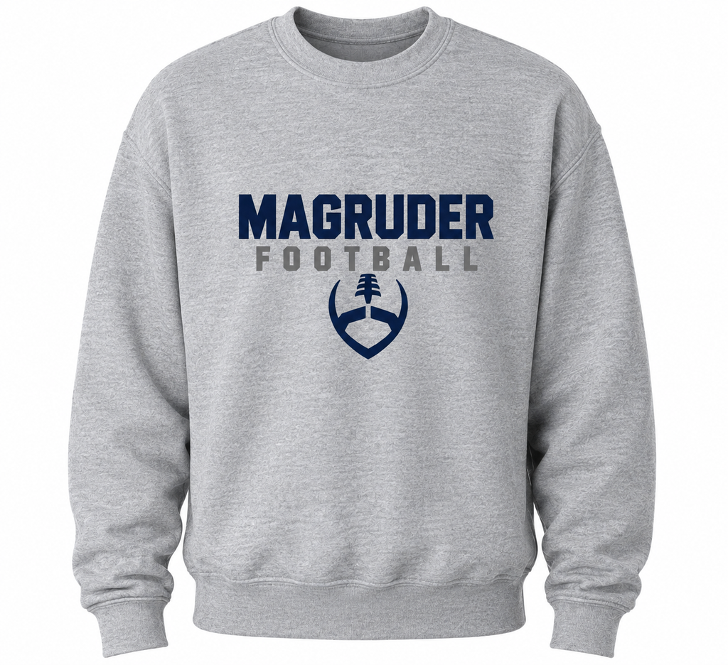 Magruder Football Crew Neck Sweater