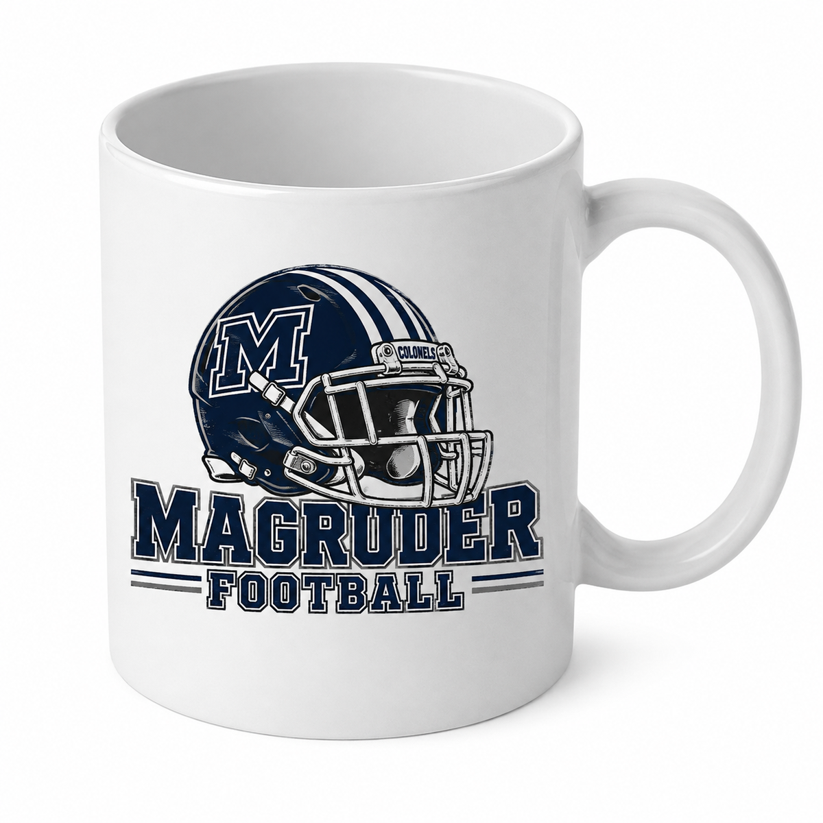 Magruder Helmet 12 oz coffee mug