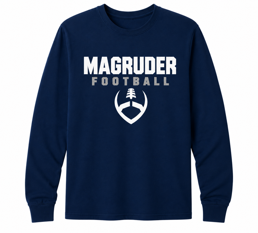 Magruder Football Long Sleeve Shirt