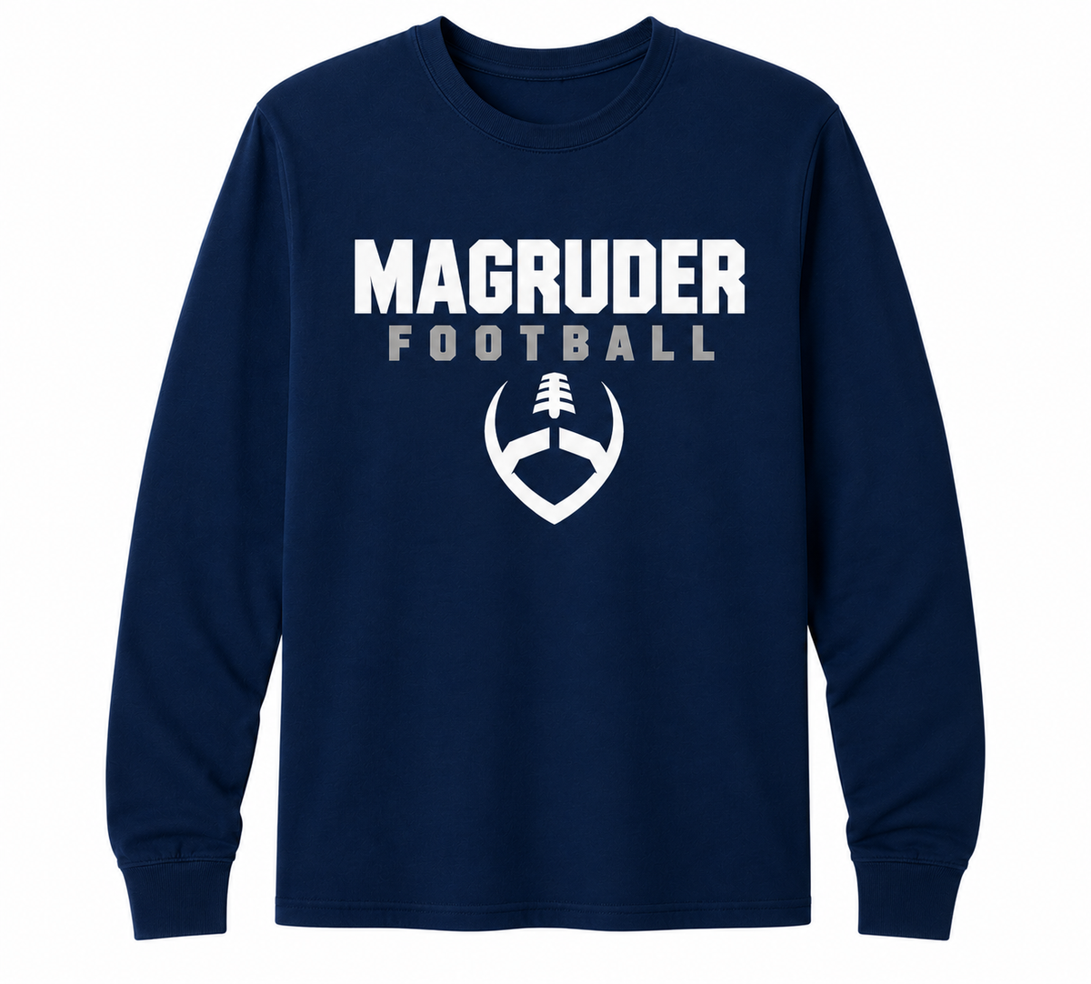 Magruder Football Long Sleeve Shirt