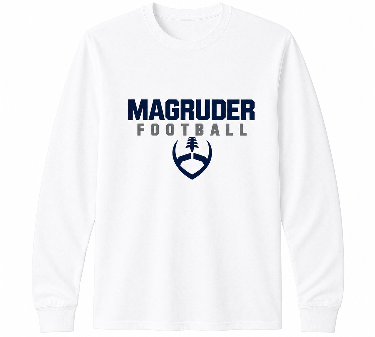 Magruder Football Long Sleeve Shirt