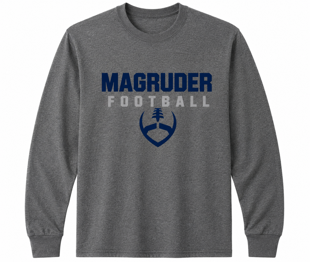 Magruder Football Long Sleeve Shirt